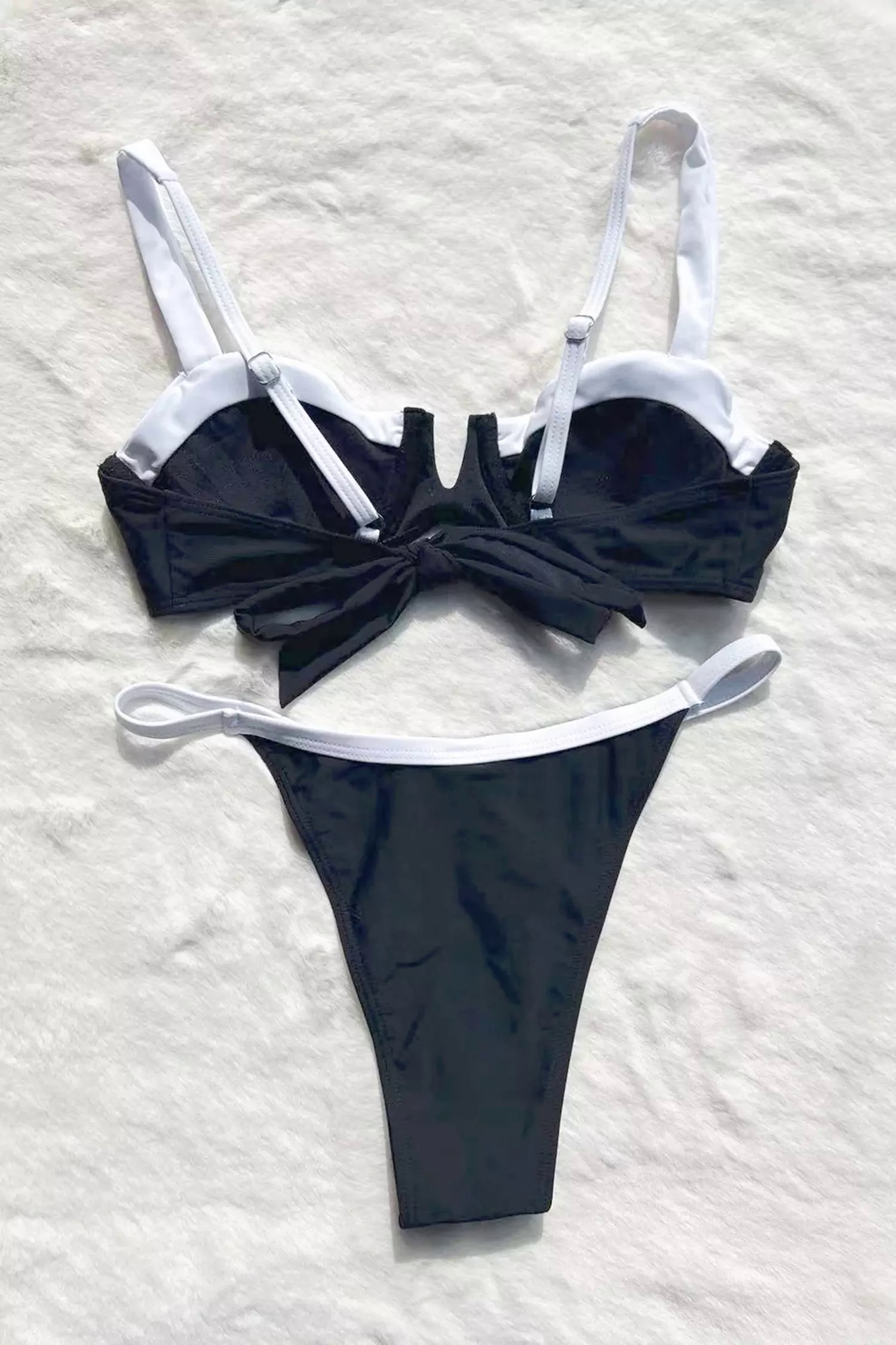 Black Bandeau Bikini