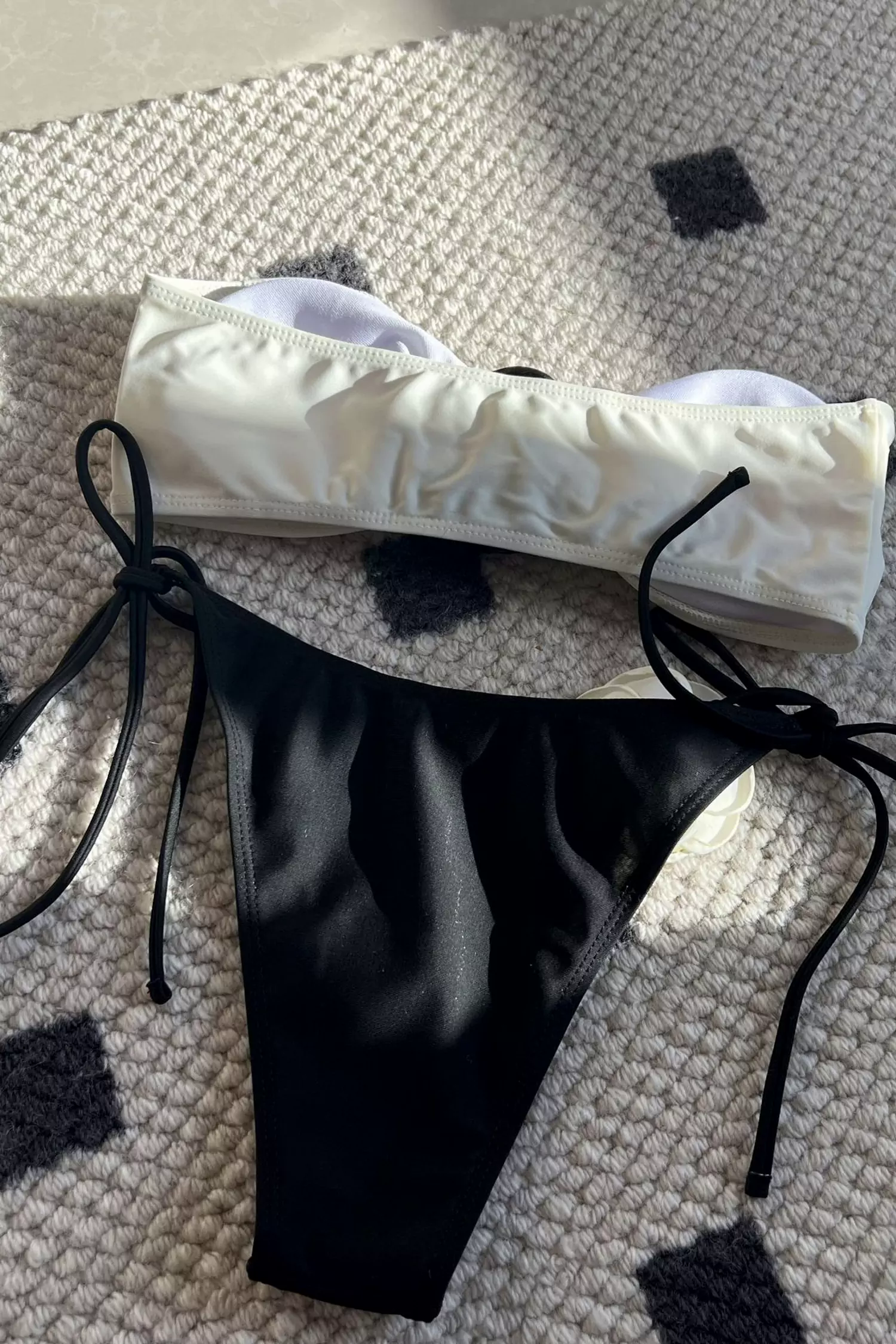 White Rose Bikini