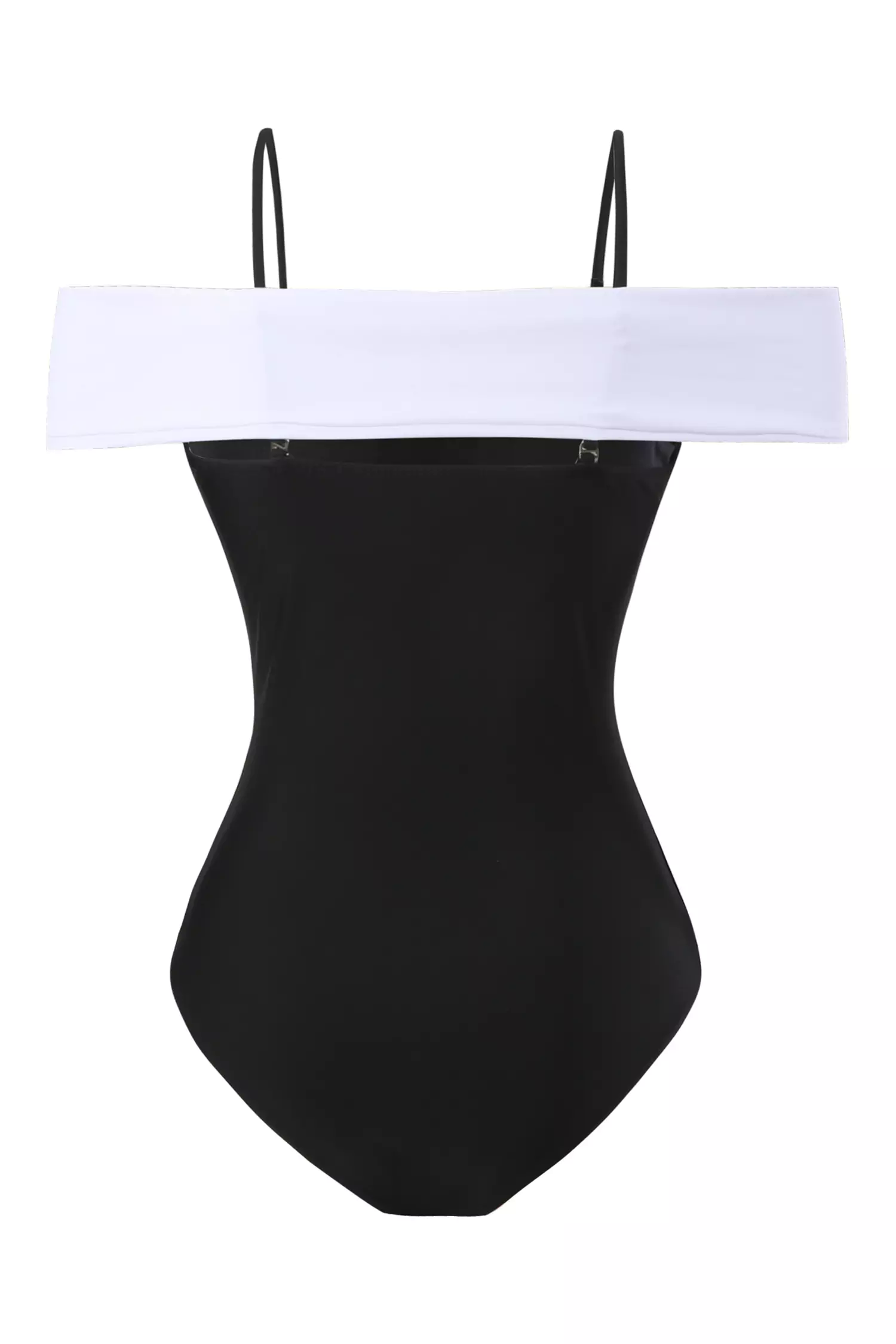 Black Bow Tie One Piece Swimwear