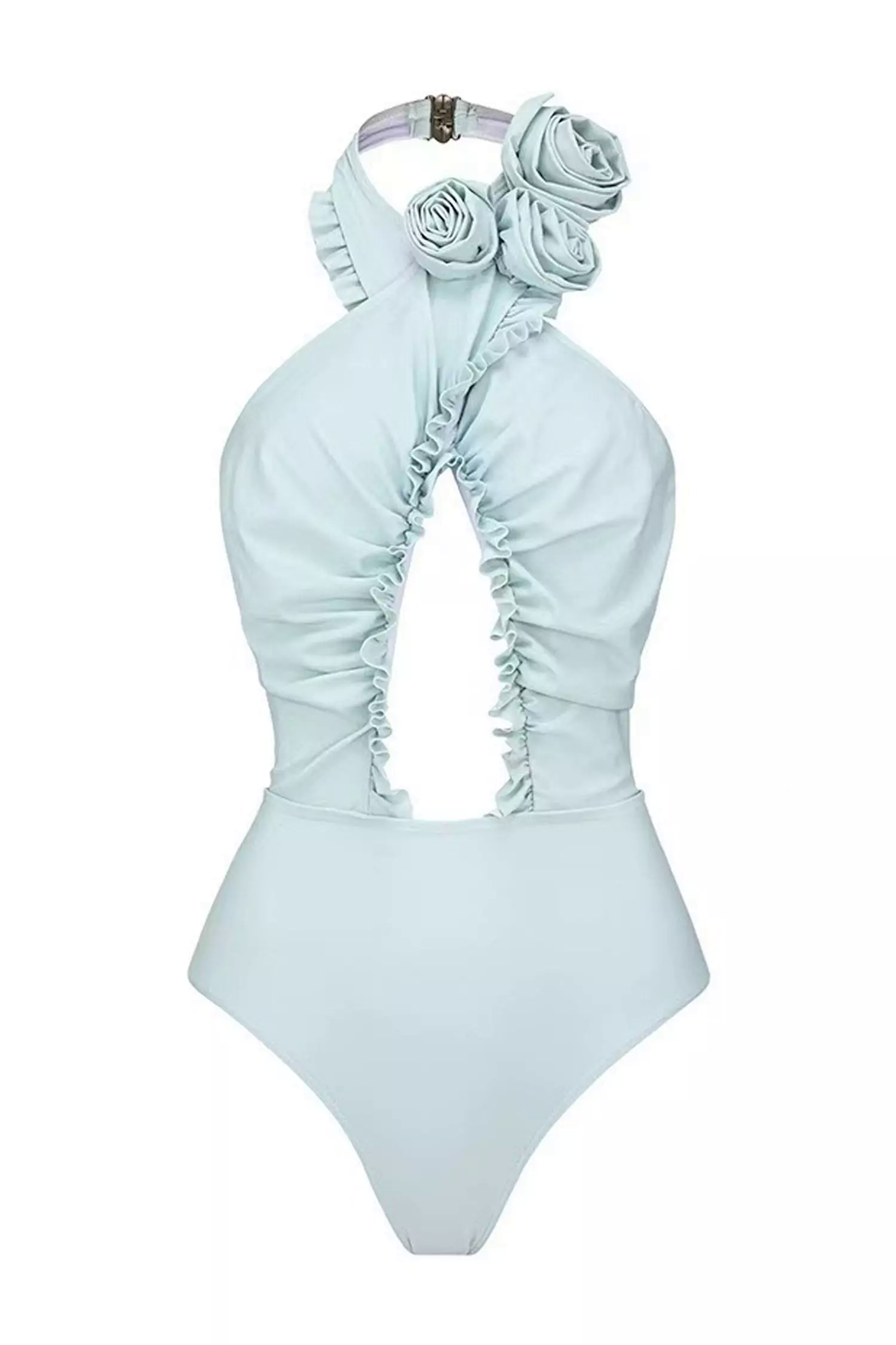 Dalia Blue Floral One Piece Swimwear