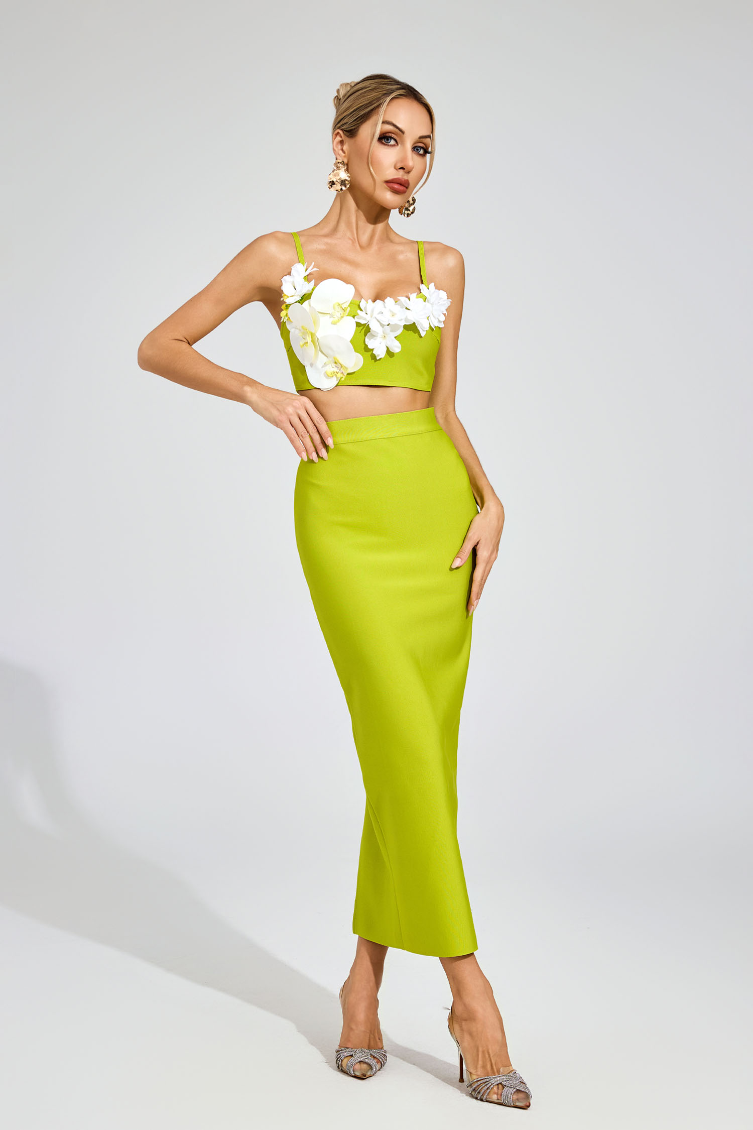 Bowen Green Flower Bandage Set