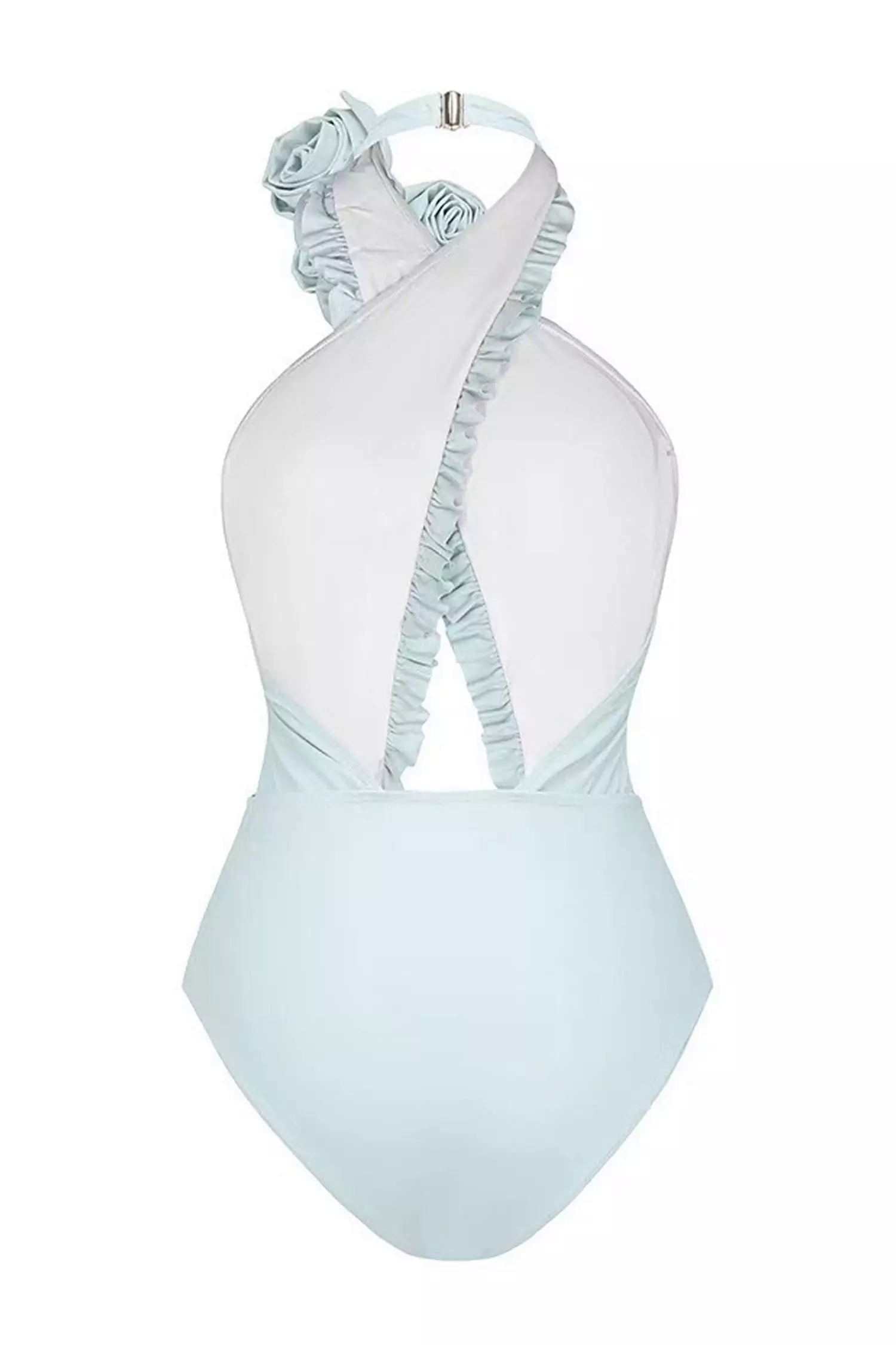 Dalia Blue Floral One Piece Swimwear